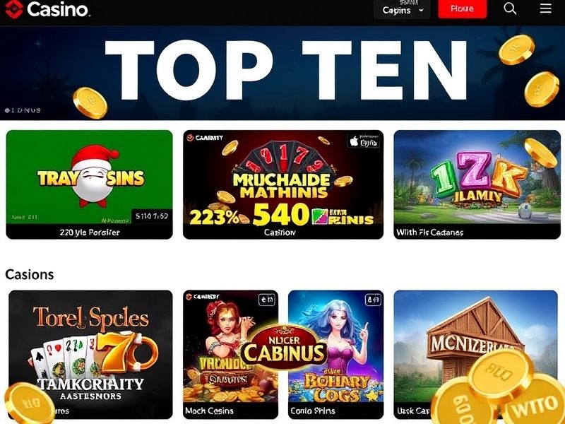 Explore the top ten casino sites of 2024 with expert reviews, user ratings, and game variety analysis. Find trusted online gambling platforms optimized for global players.